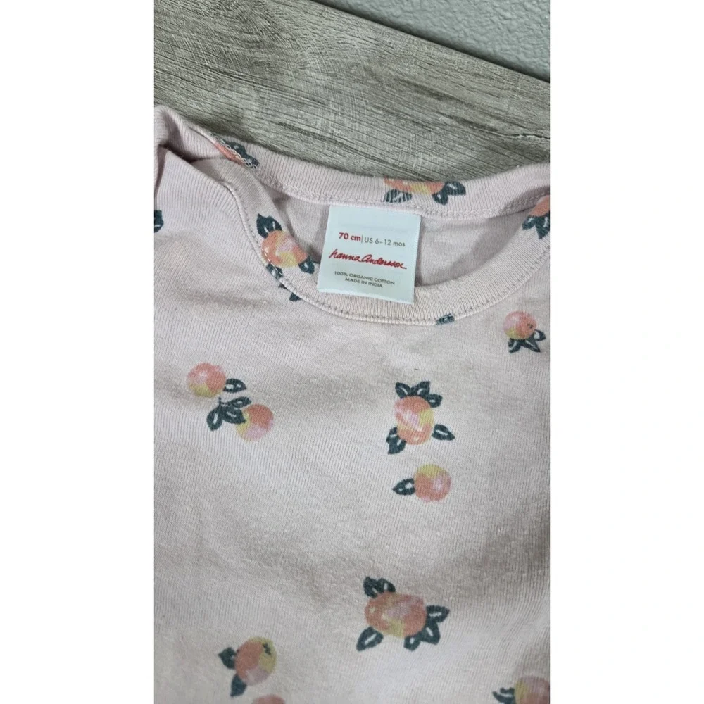 Hanna Andersson Baby Bundle 6–12m Organic Cotton Bodysuit Leggings Monica + Andy